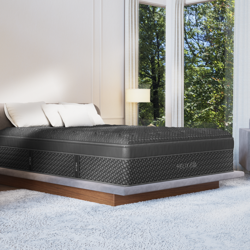 Helix Twilight Elite Mattress - Quilted Corner Detail #comfort3