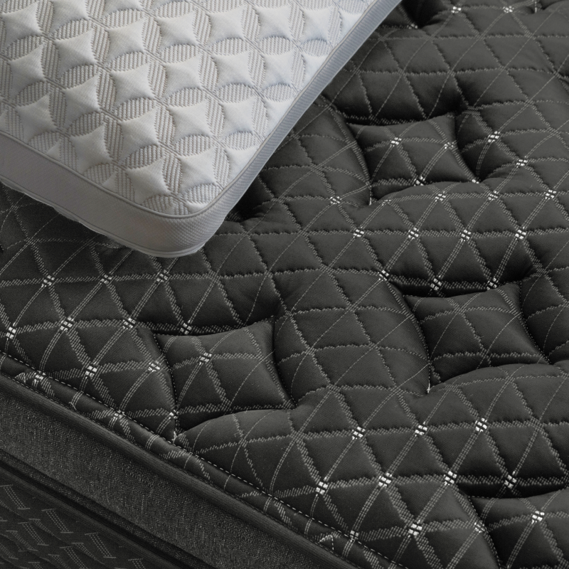 Helix Sunset Elite Mattress - Quilted Fabric Detail #comfort6
