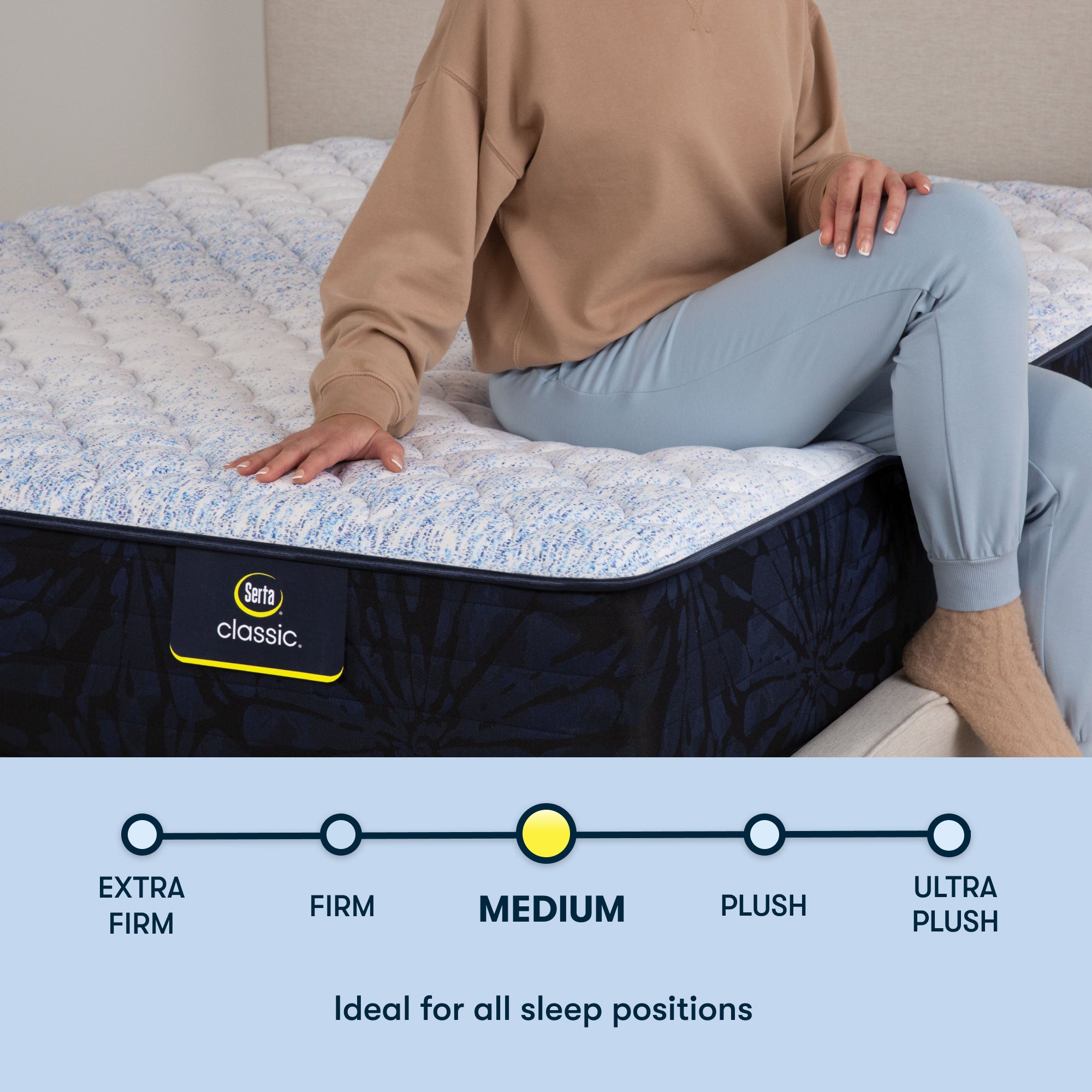 Serta Classic Alden Mattress Lifestyle 