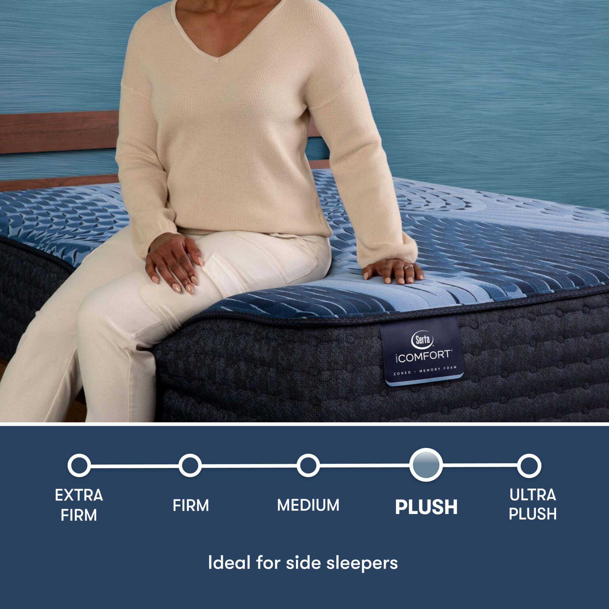 iComfort Aspire 14" Memory Foam Medium Mattress